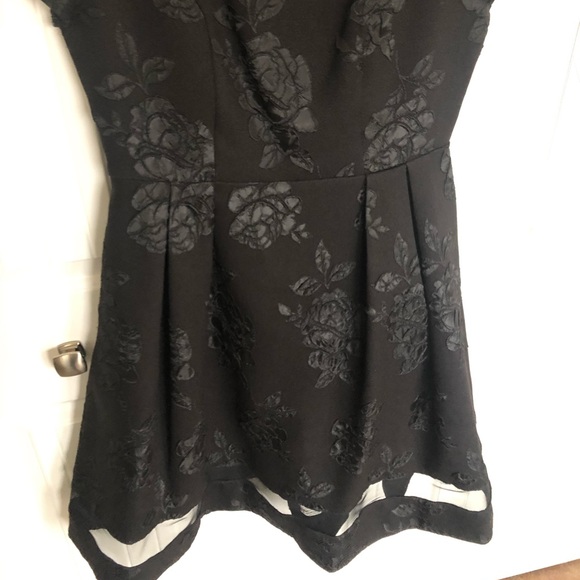 Jessica Howard Black A-line Dress - Size 6 - Picture 4 of 4